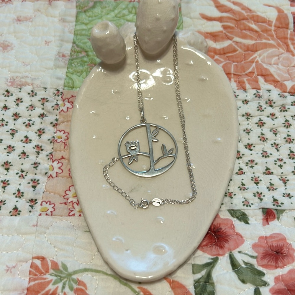 Francisco Sanchez Bird Necklace Sterling Silver